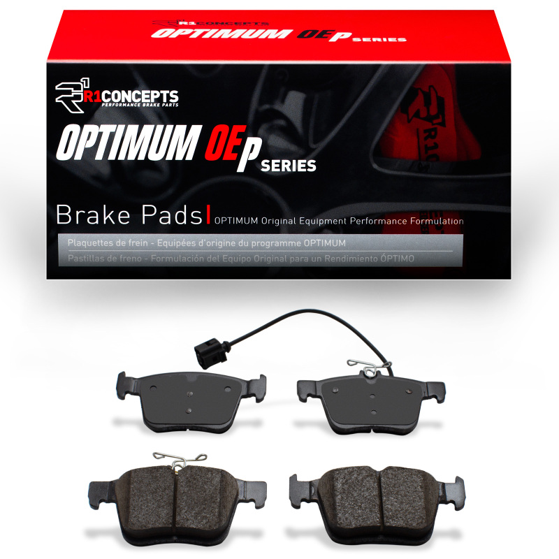Audi Rs3 Brake Pads - Rear - R1 Concepts - Optimum OE - `17-`22